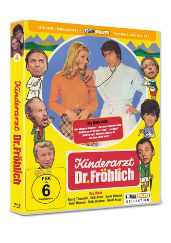 Blu-ray KINDERARZT DR. FRÖHLICH Roy Black NEU OVP