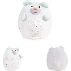 Moni Musik Plüschtier Starry Sky Nachtlicht Projektor - Kuscheltiere mit Musikfunktion und Lichtprojektion, ideal für beruhigende Nächte mit 10 Melodien und Lautstärkeregelung - perfekt für Babys ab Geburt.