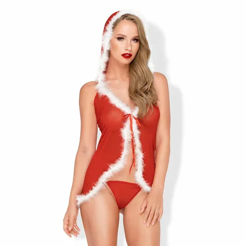 EIS, Zartes Oberteil mit Feder-Details, 2-teiliges Set