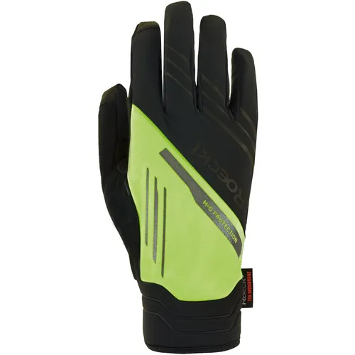Roeckl Rothenfels Handschuh in dress black-fluo yellow, Größe 9 HW 2025