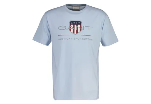 Gant T-Shirt Herren T-Shirt 1er Pack Baumwolle (Packung, 1er Pack)