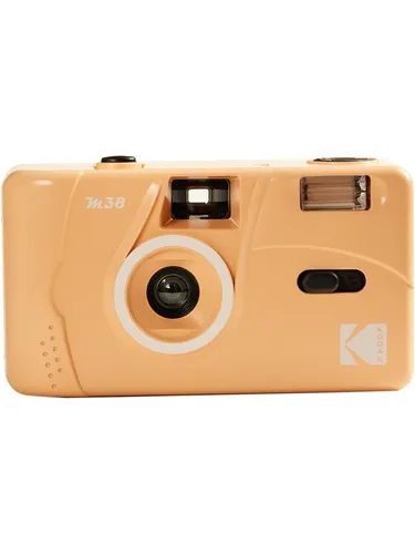 Kodak Filmkamera M38 Gripefruit (DA00257) - Analogkamera für kreative Fotografie, kompakt und leicht, ideal für nostalgische Aufnahmen und Einsteiger in die Analogfotografie.