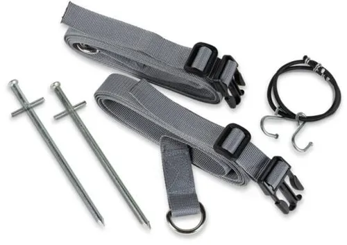 Dometic Zelthering Sturmband Set Grau - Zeltheringe für Dometic-Zelte, ideal zur sicheren Befestigung und Stabilisierung, perfekt für Camping und Outdoor-Aktivitäten.