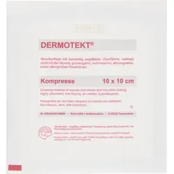 Dermotekt Kompresse V 10x10 cm 1 St