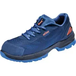 Atlas Halbschuh FLASH 1000 ESD S1 Größe 44 - S1-Sicherheitsschuhe mit Hightech-MESH UPPER für optimale Atmungsaktivität und Tragekomfort, ideal für den ganzen Arbeitstag dank INNOFLEX SYSTEM und CLOUDZONE Dämpfung.