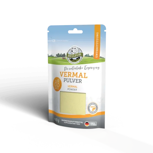 Bellfor Vermal - Pulver - Nahrungsergänzung für Hunde 80 g