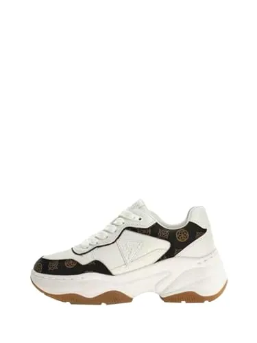 SNEAKERS Donna GUESS FLTHPY FAL12 HAPYY3 WHIBR in weiß von GUESS