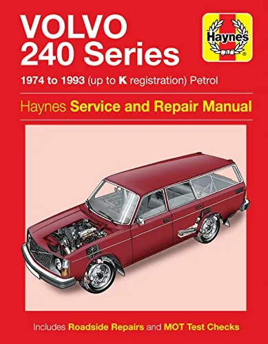 Volvo 240 Series Haynes Reparaturanleitung (74 - 93) - Fahrzeuge, Flugzeuge, Schiffe – Praktische Schritt-für-Schritt-Anleitungen und klare Fotos erleichtern Wartung und Reparatur Ihres Volvo 240.