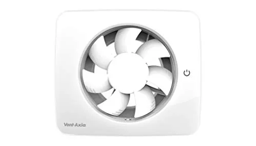 Badventilator Svensa PureAir mit Duft-, Feuchtigkeits- und Lichtsensor + Timer 100-125mm (App-gesteuert)