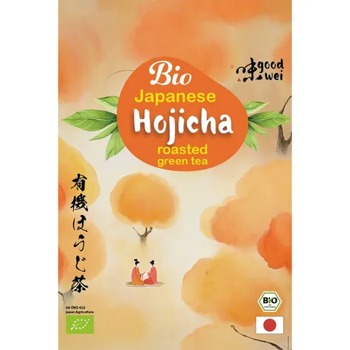 Goodwei Bio Hojicha gerösteter Grüntee