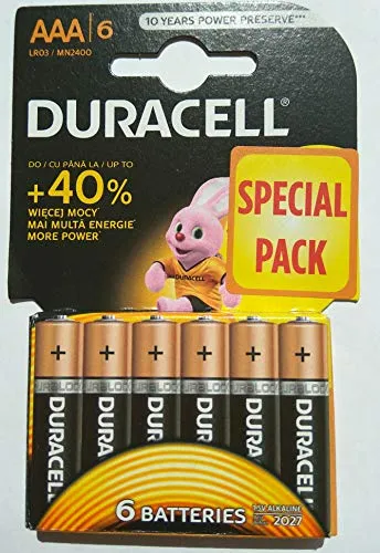 Duracell LR03 / AAA / R03 / MN 2400 1.5V Alkaline Batterie - 1x Blister