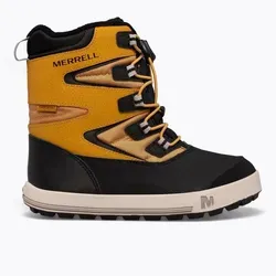 Merrell Winterstiefel Snow Bank 3.0 WTPF Kinder, Größe Euro 37 (US 6) - Wasserdichter Winterstiefel für Kinder, der bis -31 °C Schutz bietet. Ideal für kalte Tage, mit flexiblem Schnürsystem für optimalen Halt und trockene Füße. Perfekt für den Winter!