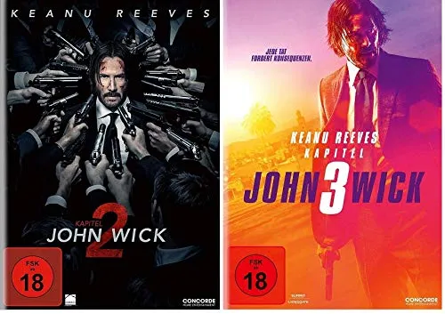 John Wick Kapitel 2 + Kapitel 3 im Set