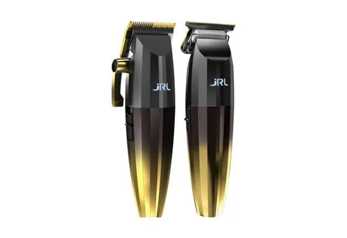 JRL Fresh Fade 2020 Clipper & Trimmer - Limited Gold Collection - Hochwertiger Haarschneider für präzise Frisuren, designed für den professionellen Einsatz und mit stilvollem Gold-Design.
