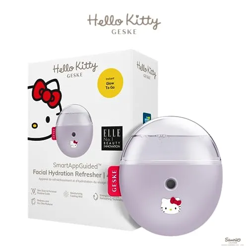 GESKE x Hello Kitty | 4 in 1 SmartAppGuided™ Facial Hydration Refresher