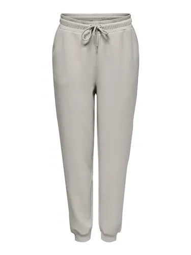 ONLY Onplounge Hw Reg SWT PNT Noos - Damen Jogginghose - Damen-Trainingshosen mit hohen Taillen, Seitentaschen und elastischem Bund für optimalen Komfort beim Sport oder Entspannen.