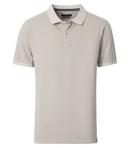 CASAMODA Polo-Shirt Silber (703) Größe L - Poloshirt aus hochwertigem Baumwollmix, vereint Stil und Tragekomfort. Ideal für sportliche und elegante Outfits, ein Must-Have für jede Garderobe.