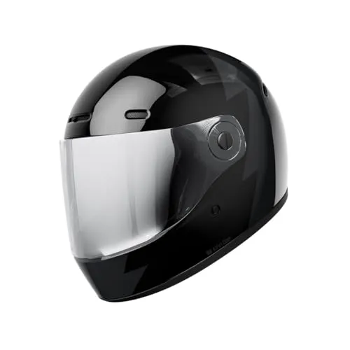 John Doe JD/One Signature Helm, schwarz/grau, L (59/60) - Motorradhelm mit individuellem Design, Multi-Lock System für Zubehör und mehrstufig einstellbare Belüftung für optimalen Komfort und Sicherheit.