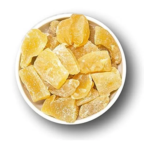 Frucht leicht kandierte Ingwer Stück 500g Trockenfrüchte I mit Vitamin C Magnesium Eisen I kandierter Ingwer Thailand I Candied Ginger I Ingwerstücke scharf bis süß 1001