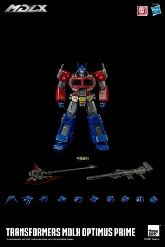 THREEZERO X Hasbro Transformers Mdlx Optimus Prime - Action- & Spielfiguren, detailgetreue und bewegliche Sammlerfigur des ikonischen Optimus Prime aus Transformers.