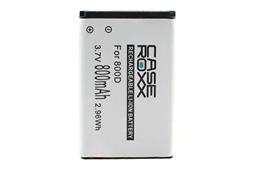 caseroxx Handy Li Ion Akku kompatibel mit Simply Smart MB 100 Seniorenhandy, Ersatzakku für Ihr Telefon (800 mAh)