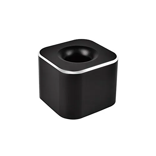 Coideal Metallstift-Ständer Schwarz, Mini-Aluminium-Stift-Halter-Basis für Stift, Studenten und Büro