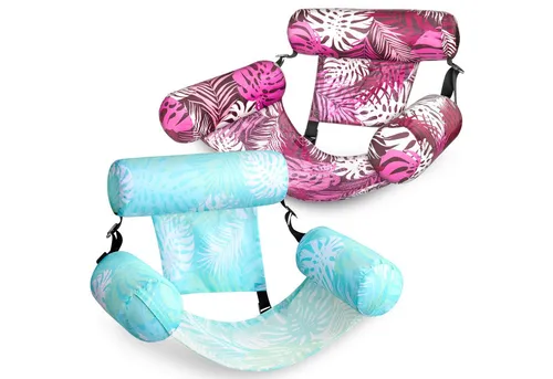 sloosh Luftmatratze SLOOSH Aufblasbare Wasser Pool Schwimmsitze für Erwachsene*2