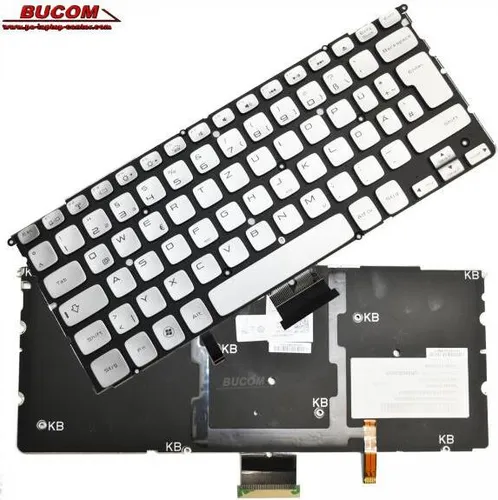 Tastatur für Dell Studio XPS 14z L412z 15z L511z L512z mit Backlight DE Keyboard Silber