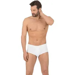 TRIGEMA Slip Feinripp im Doppelpack - Funktionsunterwäsche aus 100 % Baumwolle, mit Weichelastikbund und Eingriff – ideal für höchsten Tragekomfort im Doppelpack (2 Stück)