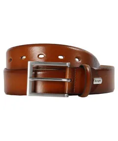 LLOYD Men’s Ledergürtel braun 110 - Hochwertiger Gürtel aus 54% folienbeschichtetem Lefa und 46% PU Spaltleder, ideal für stilbewusste Männer in der Größe 110.