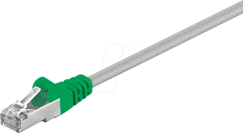 GOOBAY 50190 - 10 m Cat.5e F/UTP CROSS-Netzwerkkabel, CCA, grün