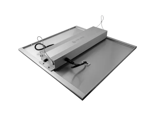 Green Spirit LED Grow Lampe 240 W für 100x100 cm - Infrarotlampe mit 2,7 µmol/J Wirkungsgrad und Vollspektrum Licht, ideal für Pflanzenwachstum und Blüte. Hohe Energieeffizienz, lange Lebensdauer und einfache Installation für optimale Anbaubedingungen.