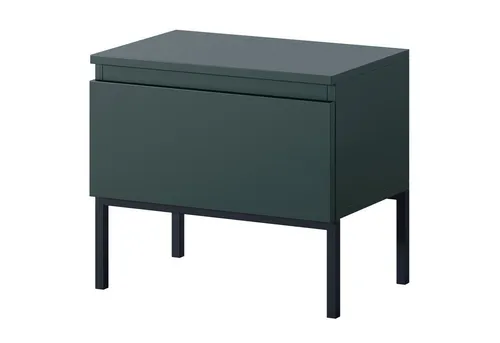 Selsey Nachtschrank Dunkelgrün 49x43x32 cm in grün von Selsey