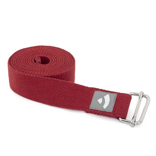 bodhi Yogagurt Asana Belt, bordeaux von Bodhi