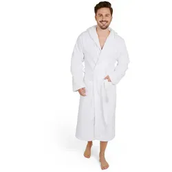 Blumtal Bademantel Herren XL - 100% Baumwolle - Bademäntel für Herren, OEKO-TEX zertifiziert mit samtiger Velours-Außenschicht und saugstarkem Frottier, ideal für Sauna oder Zuhause.