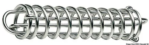 Edelstahl Anlegefeder für Boote bis 7 m - Ø 65 mm 320 mm