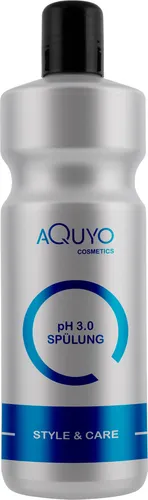 Style & Care Haarspülung zur Haarpflege für normales, gefärbtes und geschädigtes Haar (1000ml) | Conditioner für seidigen Glanz, Geschmeidigkeit und bessere Kämmbarkeit | Sauerspülung