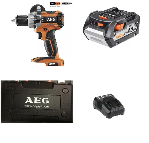 AEG Brushless Akku-Kompakt-Schlagbohrschrauber BSB 18C2 BL von AEG