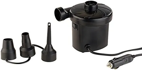 PEARL Elektrische Gebläsepumpe: Elektrische Luftpumpe mit 3 Aufsätzen, für 12 V, 75 Watt (Air Pump, Elektro Gebläsepumpe, verschiedenen)