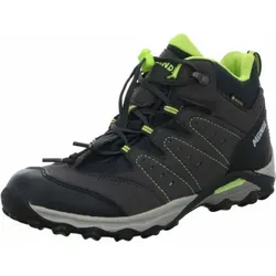 Meindl Tuam Junior GTX Wanderstiefel Grau - Wanderschuhe für Kinder mit atmungsaktiver Gore-Tex® Membran, die bei jedem Wetter trockene Füße garantiert. Robuste Sohle und hoher Tragekomfort für Abenteuer in der Natur.
