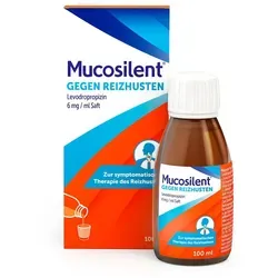 MUCOSILENT gg.Reizhust.Levodropropizin 6mg/ml Saft 100 ml