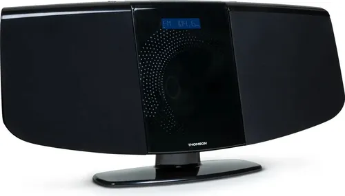 Stereoanlage Musik Lautsprecher Schwarz Soundsystem CD BT FM - Thomson MIC400BT