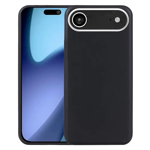 Produktbild Für Apple iPhone 17 Air Silikon TPU Schutz Hülle Cover Flexibel Dünn Schwarz