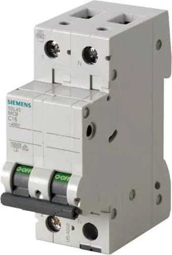 Siemens Indus.Sector LS-Schalter 10kA, 1+N, B, 16A 5SL4516-6