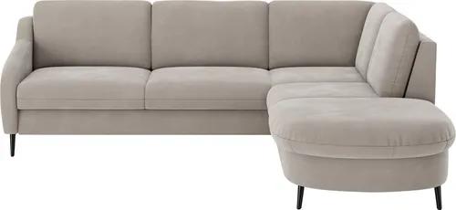 sit&more Ecksofa Soul L-Form, wahlweise mit Bettfunktion und Bettkasten oder Schubkasten