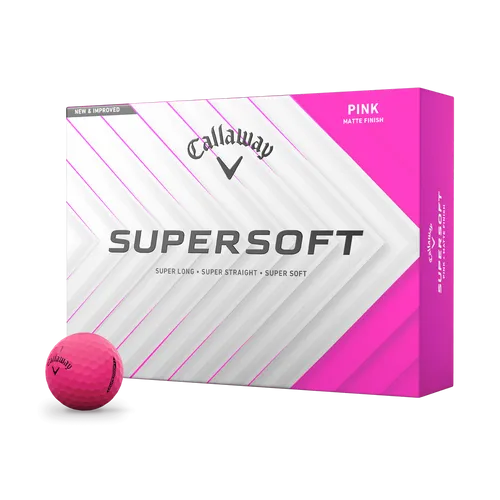 Callaway Golfball Supersoft 2025 Pink von Callaway