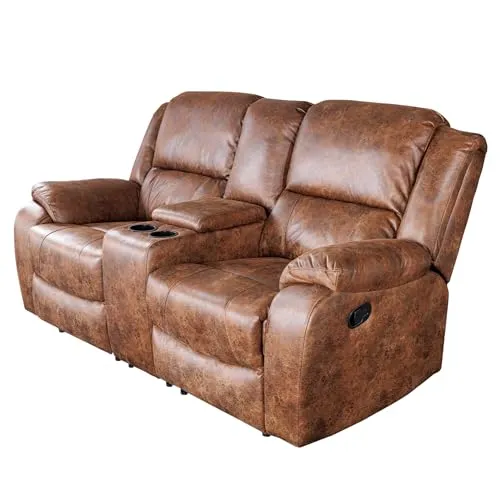 Riess-Ambiente TV-Sessel HOLLYWOOD antik braun von Riess-Ambiente