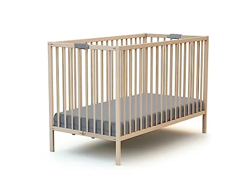 Webaby - Kinderbett, zusammenklappbar, 60 x 120 cm