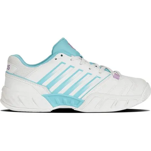 K-SWISS TENNIS Damen Tennisoutdoorschuhe BIGSHOT LIGHT 4 - Tennisschuhe mit leichtem, strapazierfähigem Obermaterial für optimalen Komfort und Stabilität. Ideal für alle Bodenarten dank der speziellen Outdoor-Sohle.