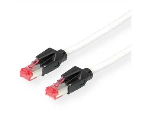 SECOMP DÄTWYLER Patchkabel Cat.6 S/FTP 1500 cm - Hochwertiges DÄTWYLER Patchkabel für Gigabit-Ethernet-Netzwerke, halogenfrei und flammwidrig. Ideal für zuverlässige Datenübertragung mit flexibler Bauweise und Knickschutz.